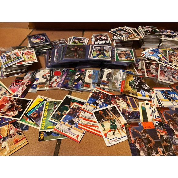 Sports Card Collection Rookie RC Jersey Patch Lot Numbered Cards Vintage NBA MLB - Picture 9 of 16